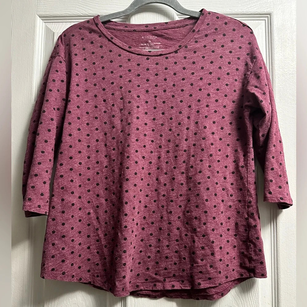 Sonoma Polka Dot Shirt